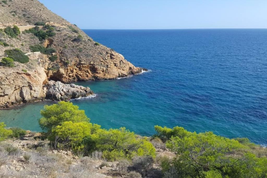 Piso en la primera linea del mar con 2 dormitorios Benidorm Exterior foto