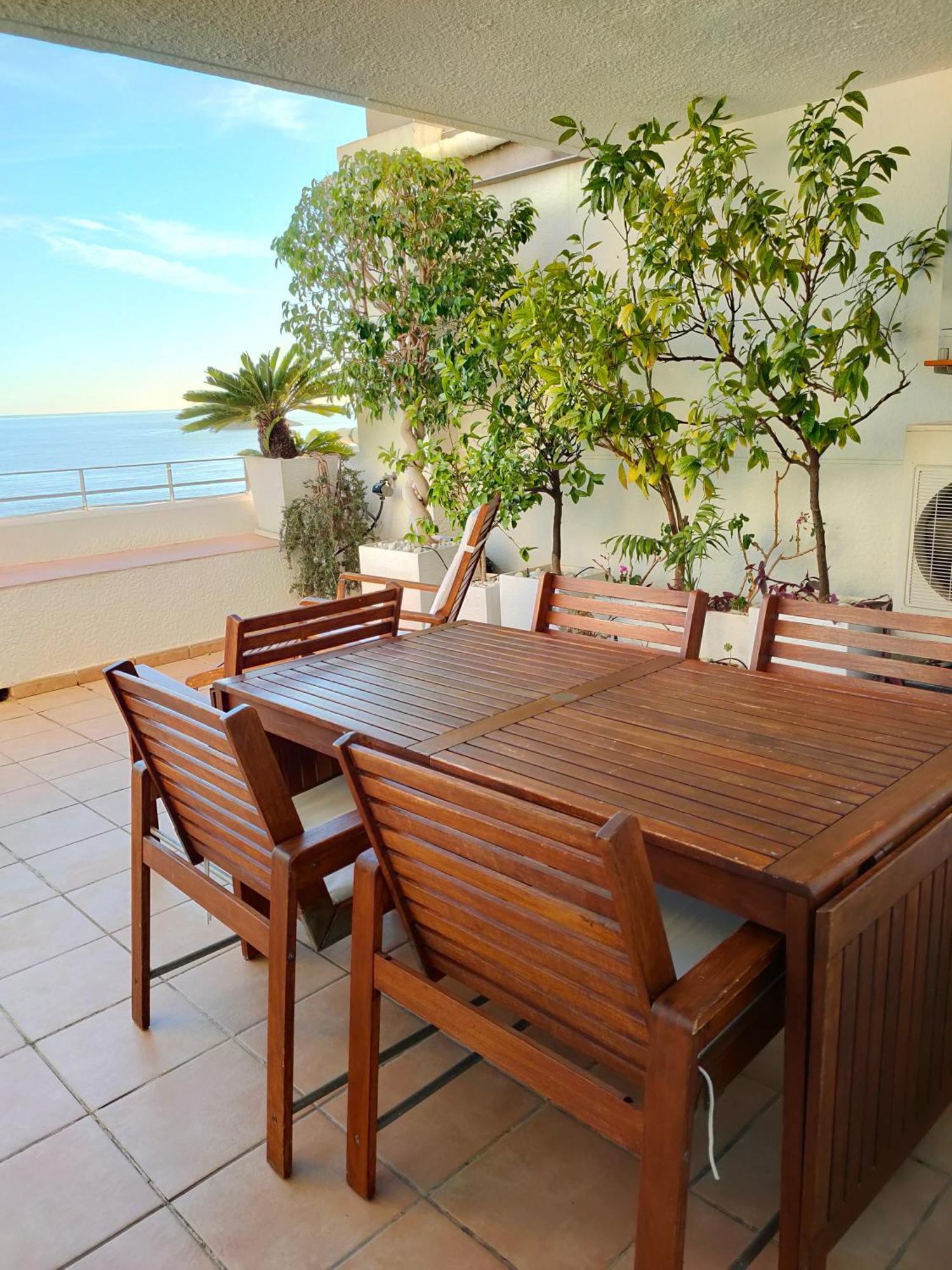 Piso en la primera linea del mar con 2 dormitorios Benidorm Exterior foto
